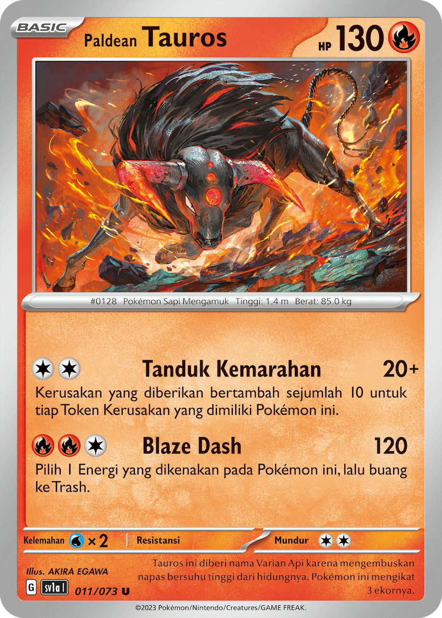 Paldean Tauros