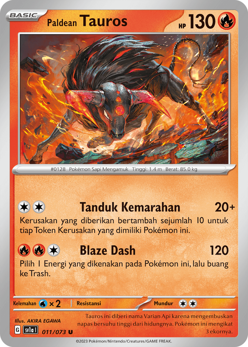 Paldean Tauros