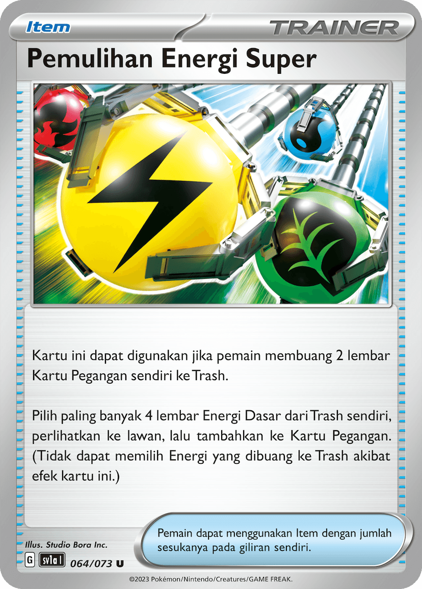 Pemulihan Energi Super