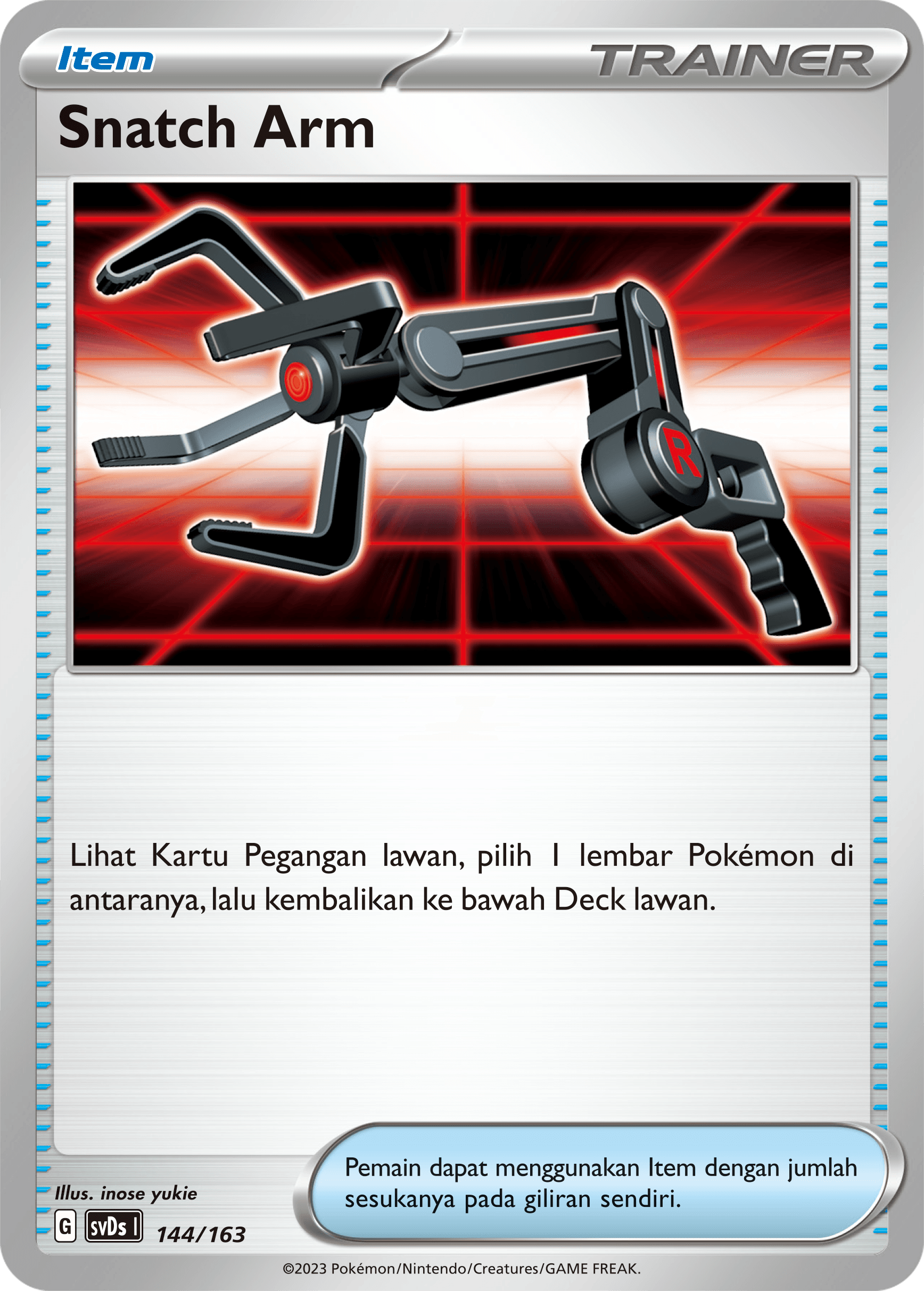 Snatch Arm
