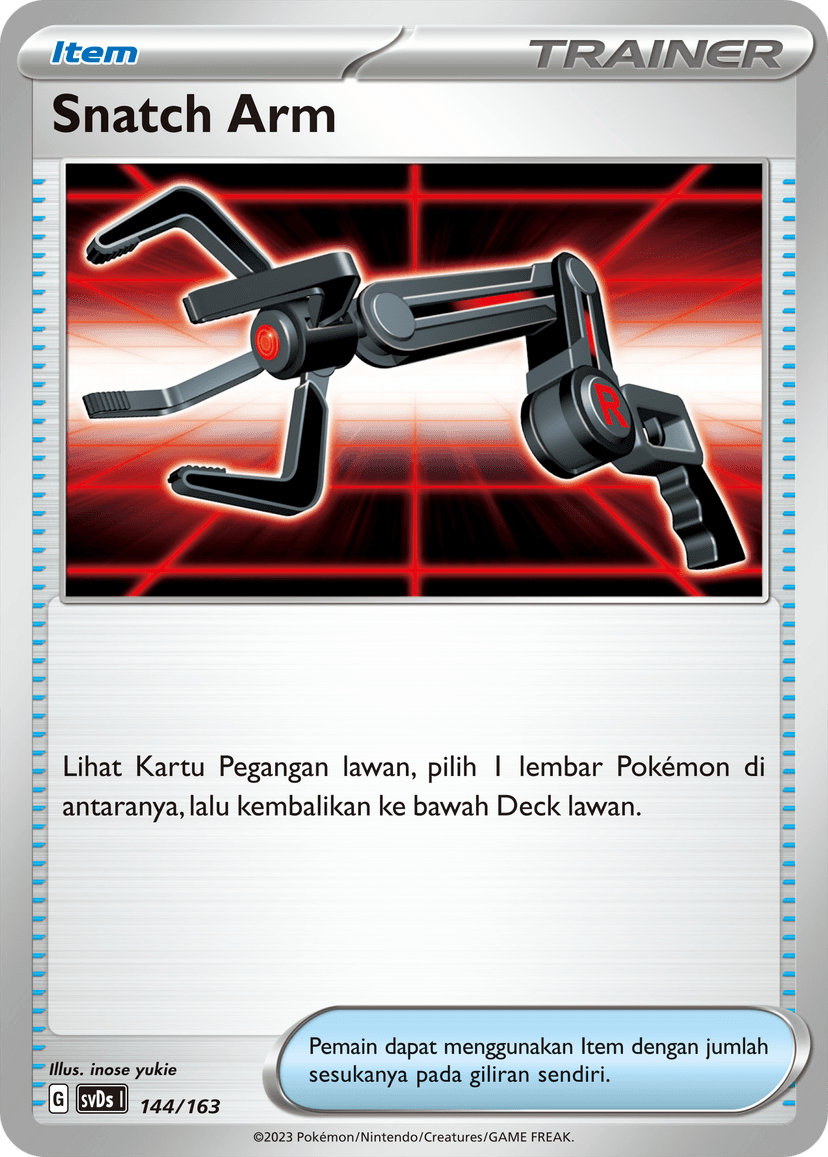 Snatch Arm