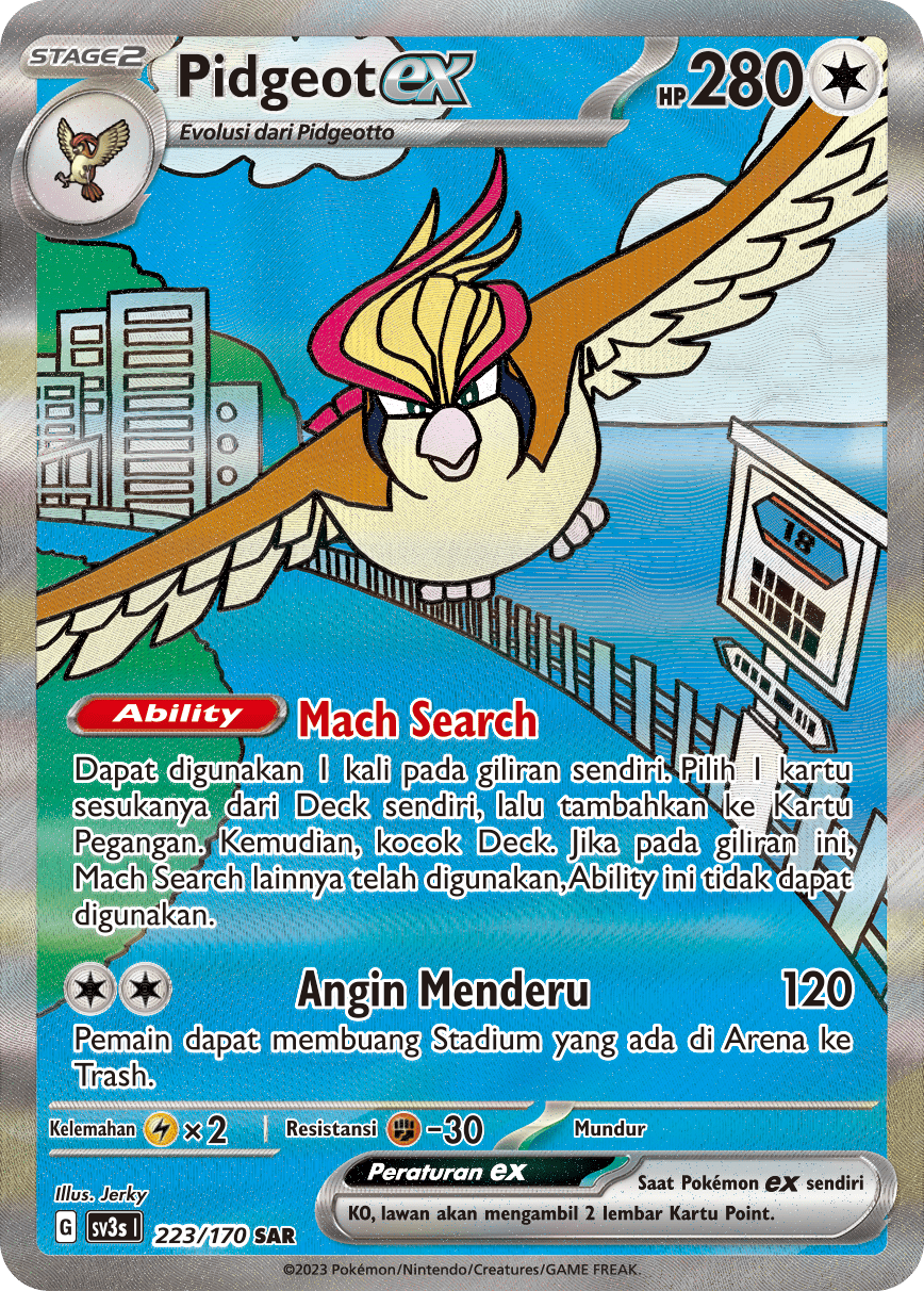 Pidgeot ex