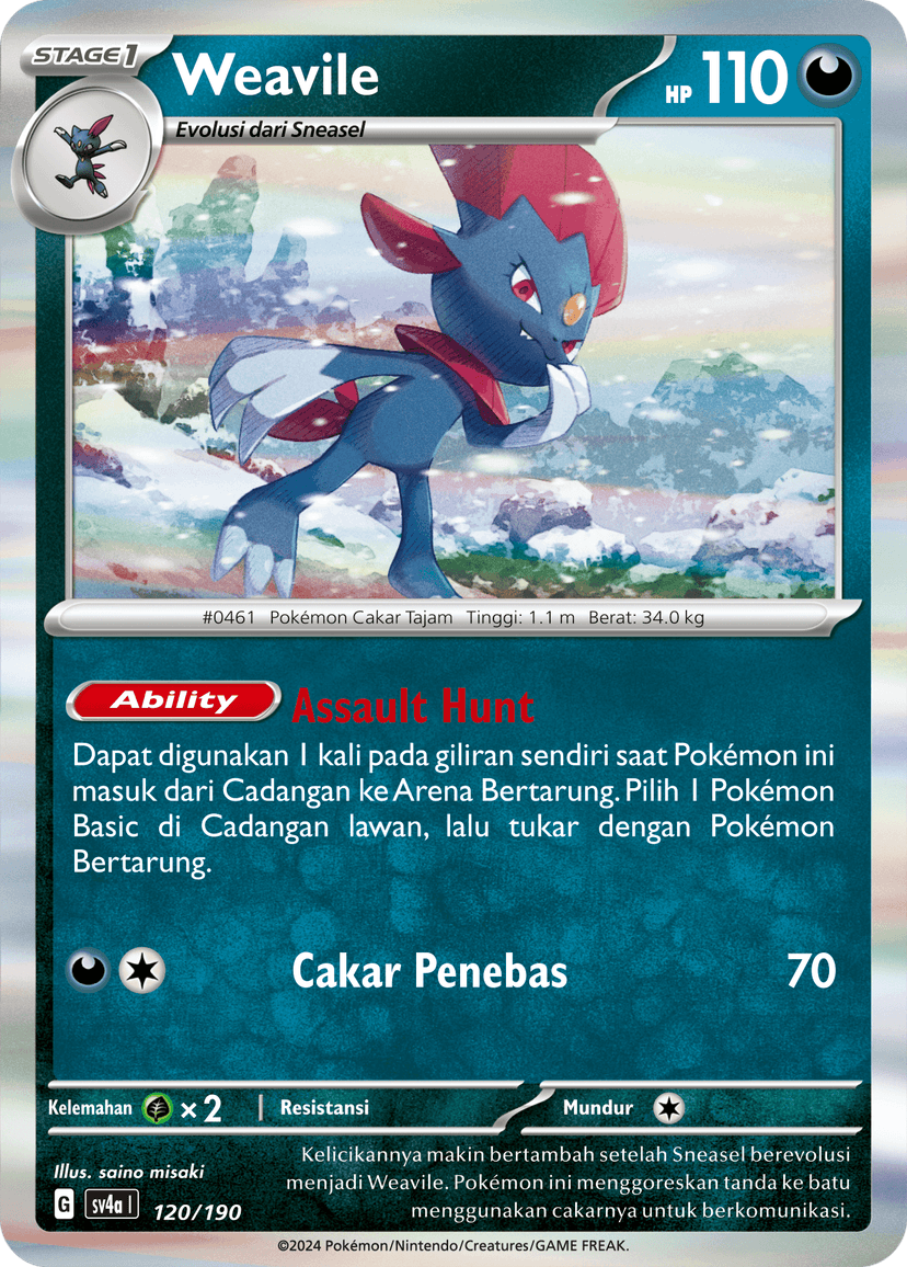 Weavile