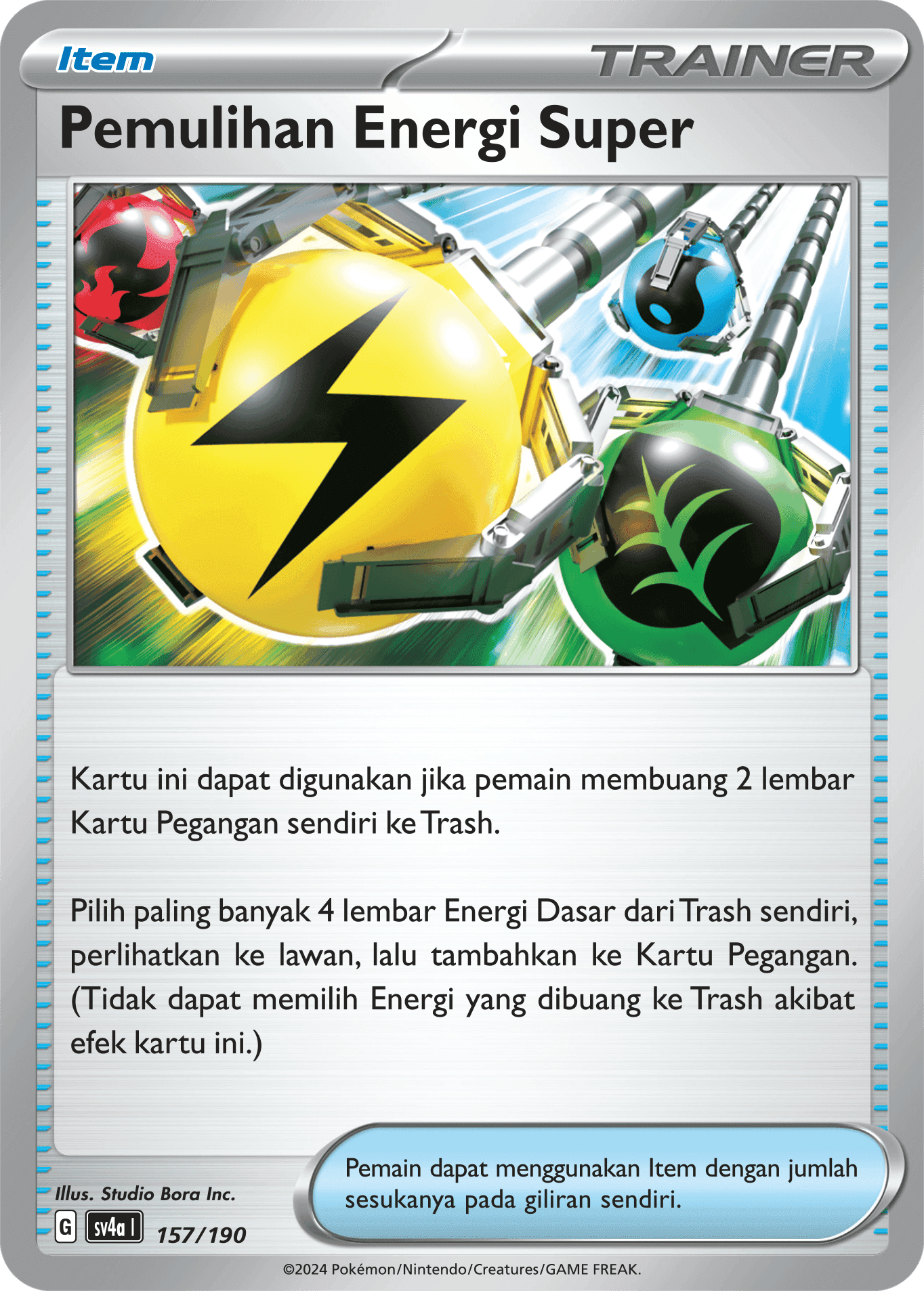 Pemulihan Energi Super
