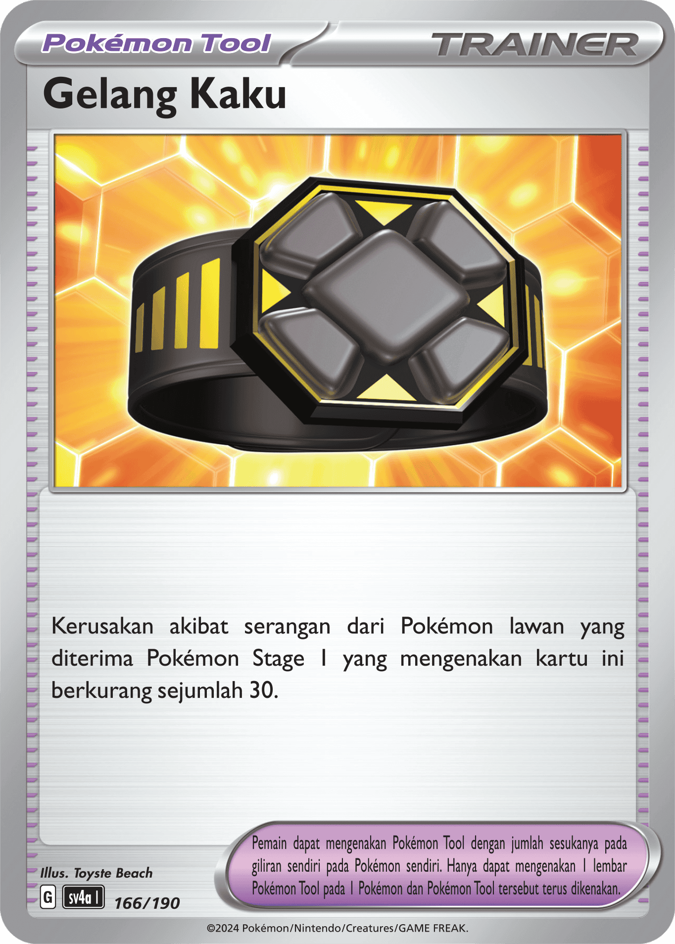 Gelang Kaku[Pokémon Tool]