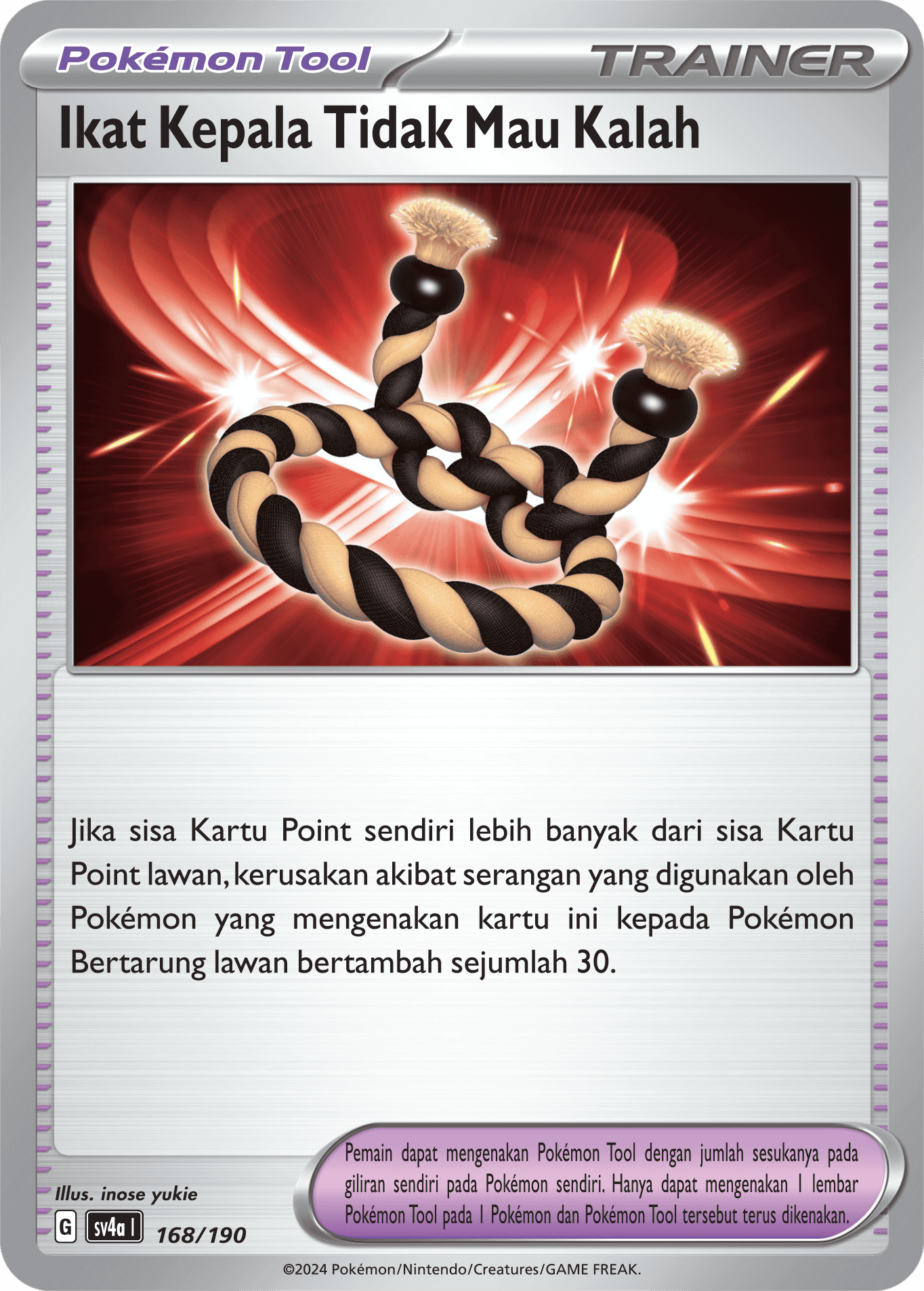 Ikat Kepala Tidak Mau Kalah[Pokémon Tool]
