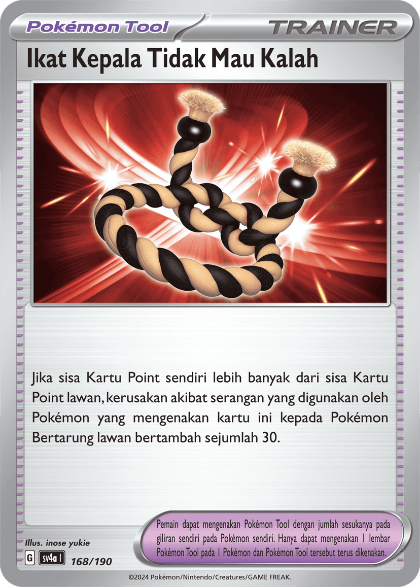 Ikat Kepala Tidak Mau Kalah[Pokémon Tool]