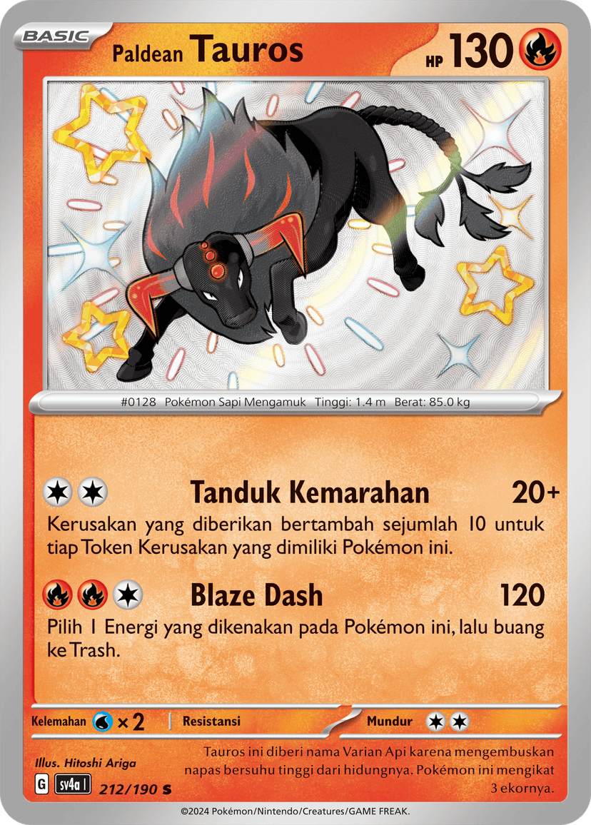 Paldean Tauros