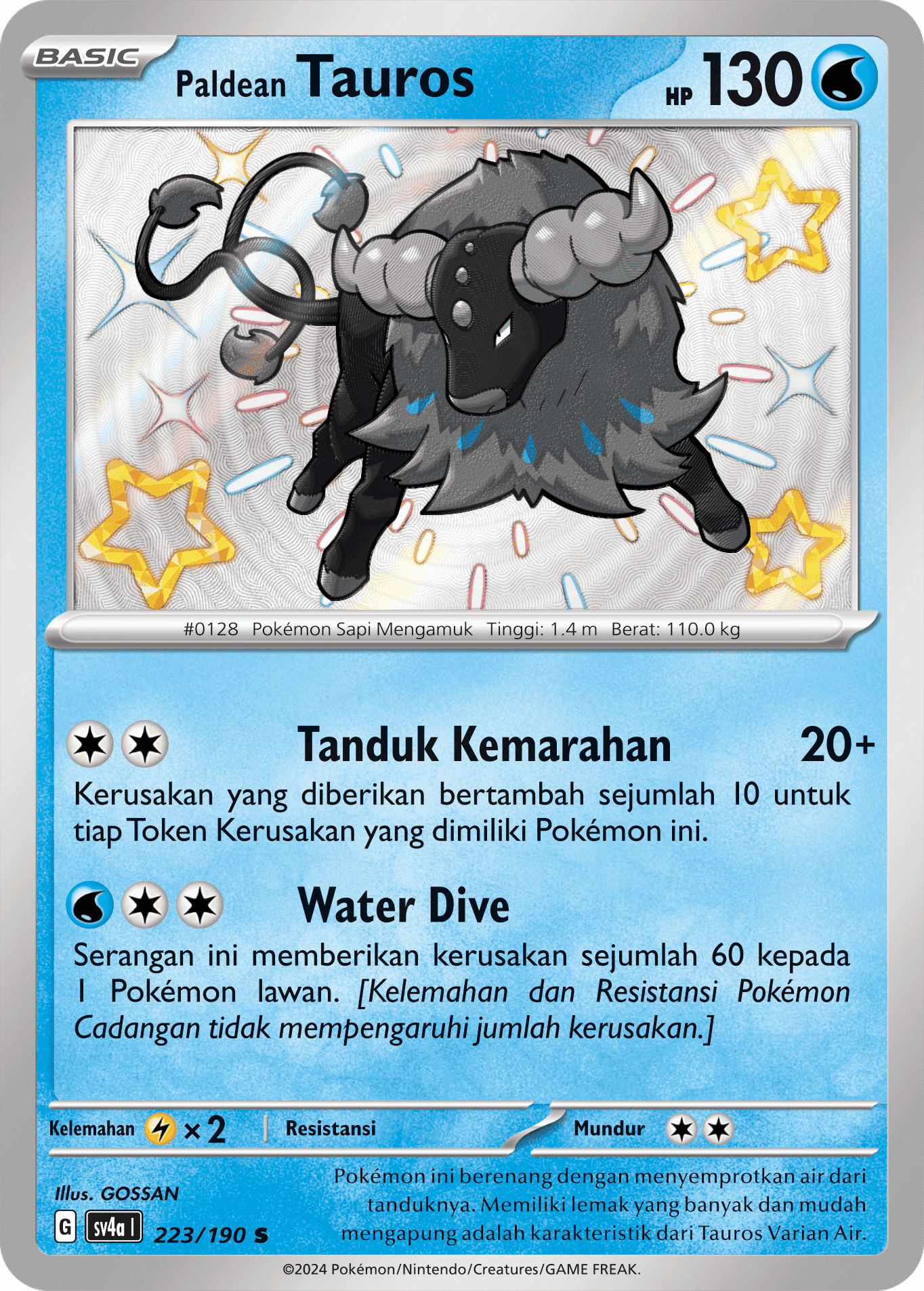 Paldean Tauros