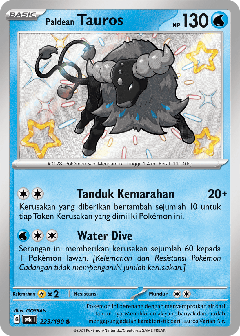 Paldean Tauros
