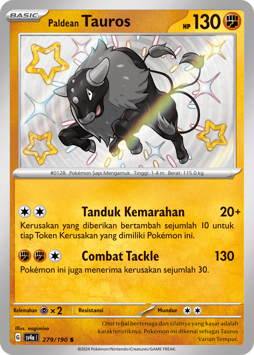 Paldean Tauros