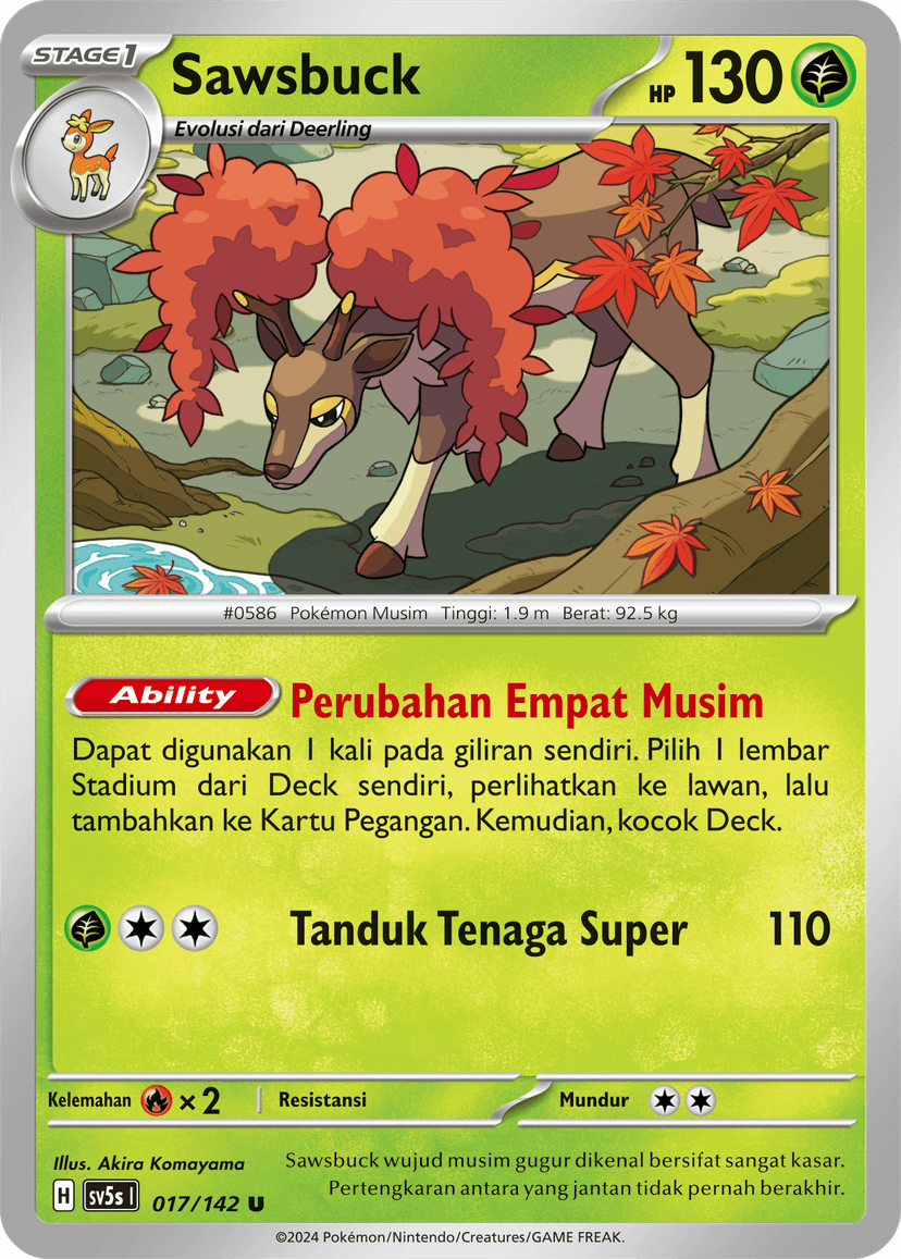 Sawsbuck