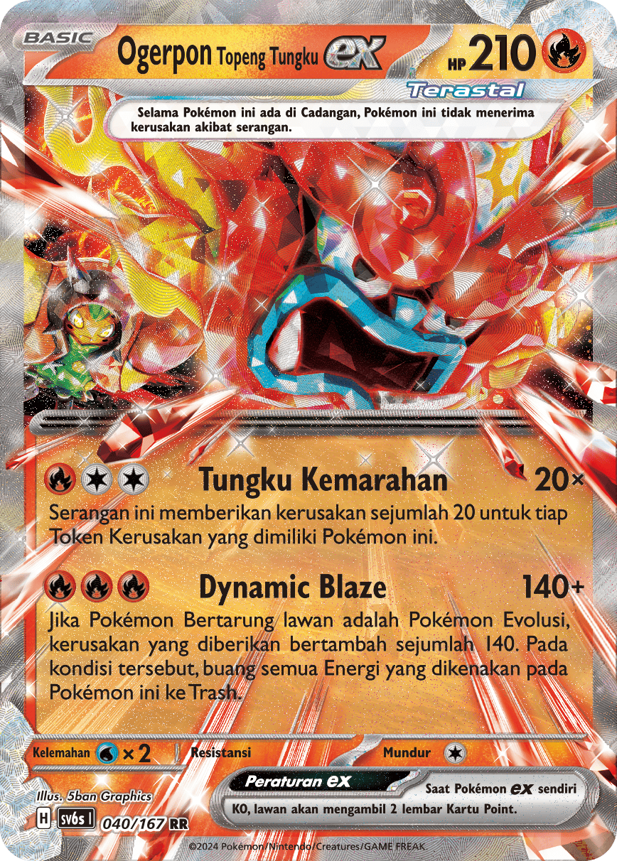 Ogerpon Topeng Tungku ex