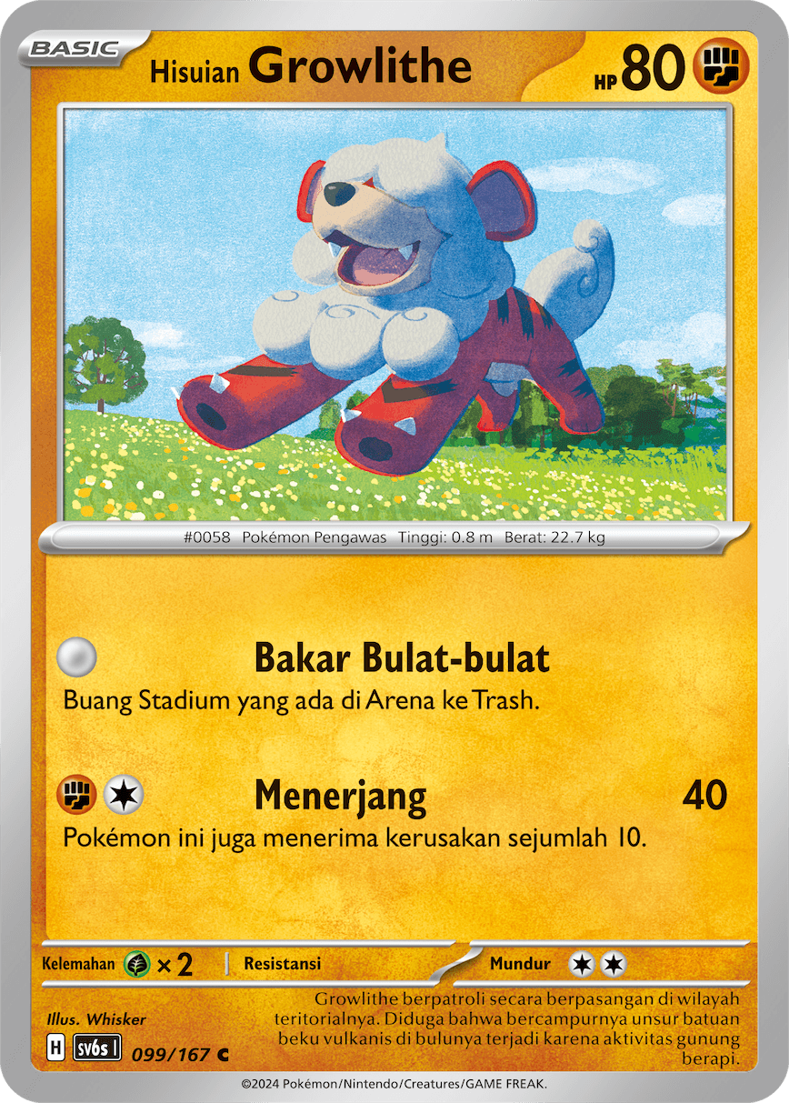 Hisuian Growlithe