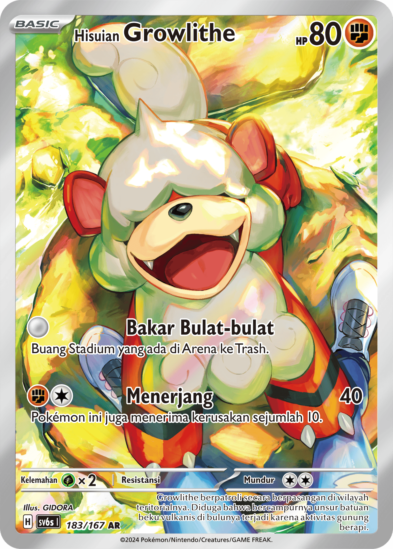 Hisuian Growlithe
