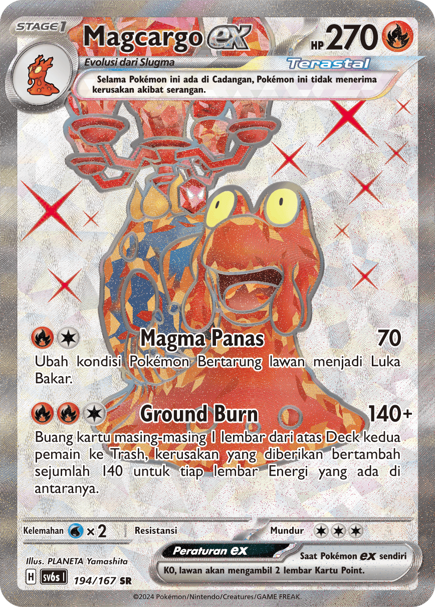 Magcargo ex
