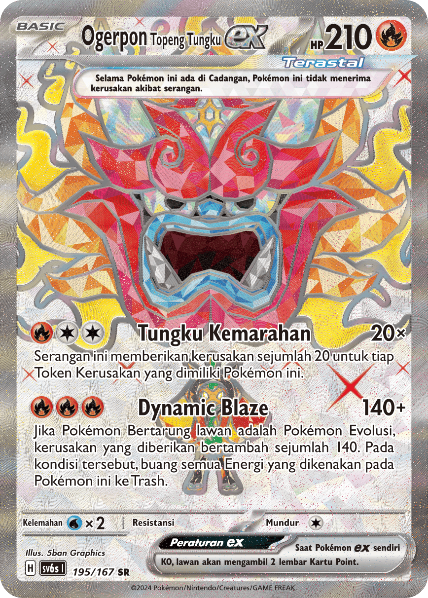 Ogerpon Topeng Tungku ex
