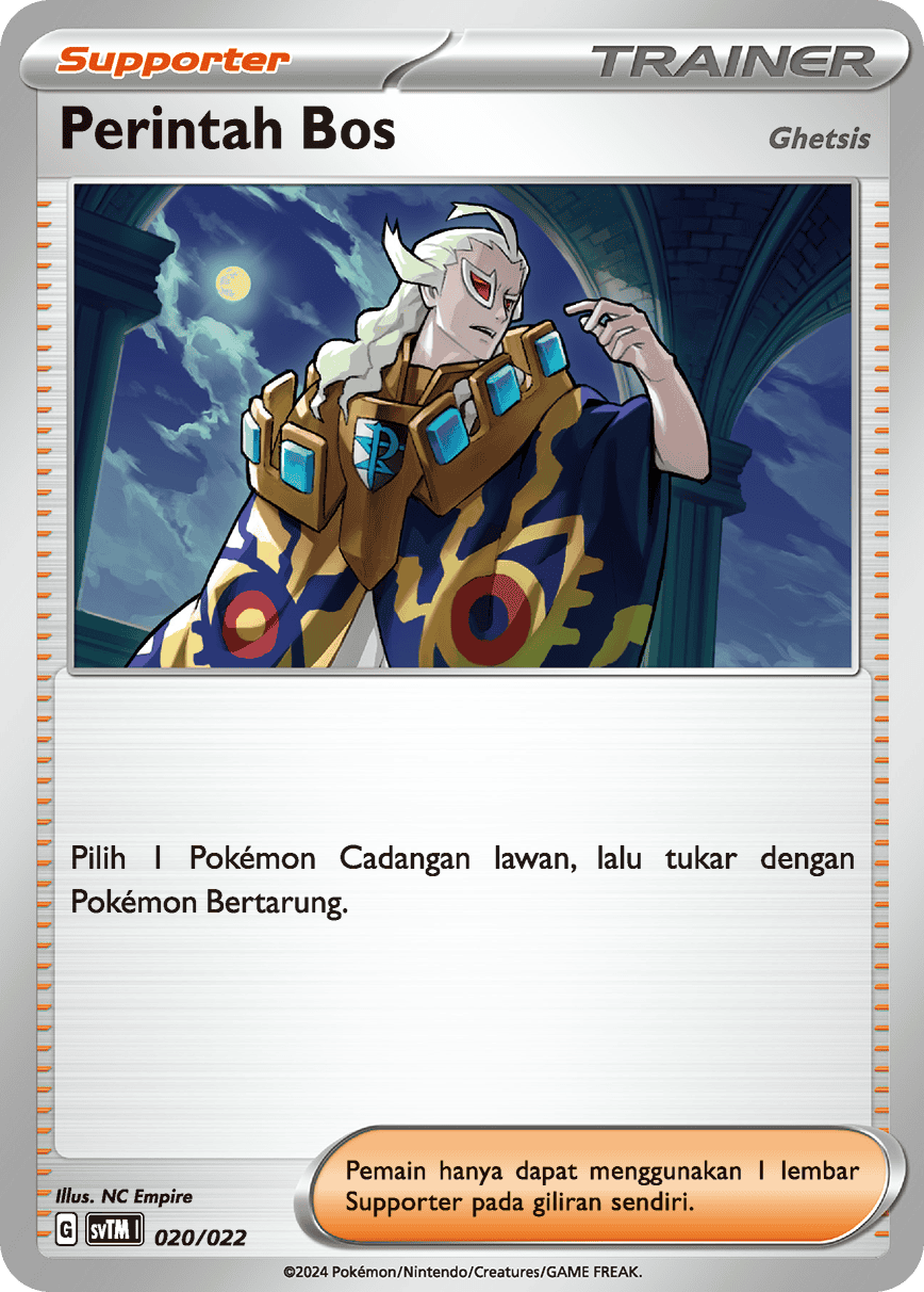Perintah Bos (Ghetsis)