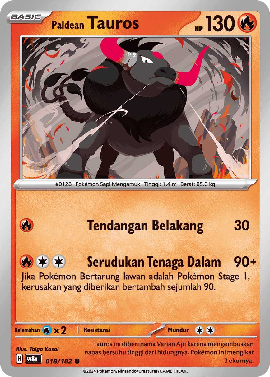Paldean Tauros