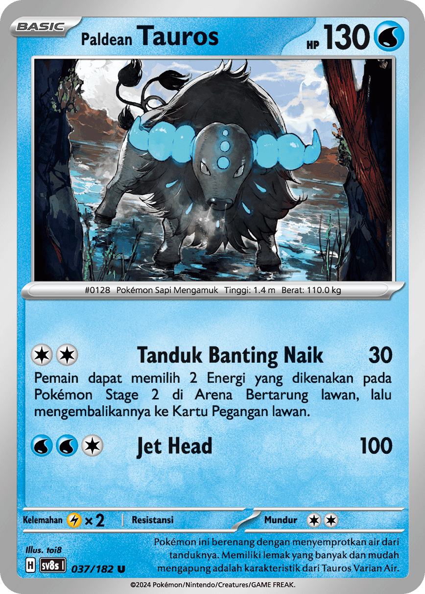 Paldean Tauros