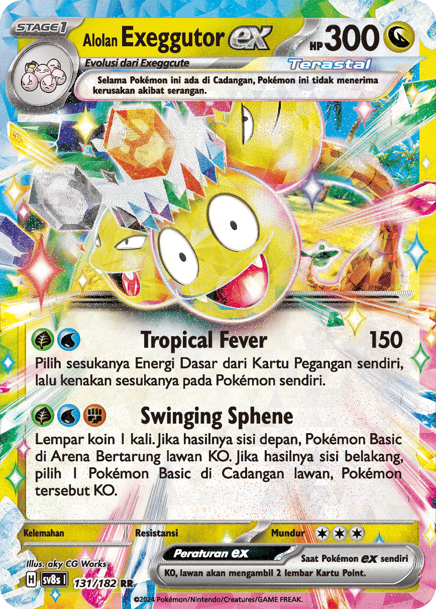 Alolan Exeggutor ex