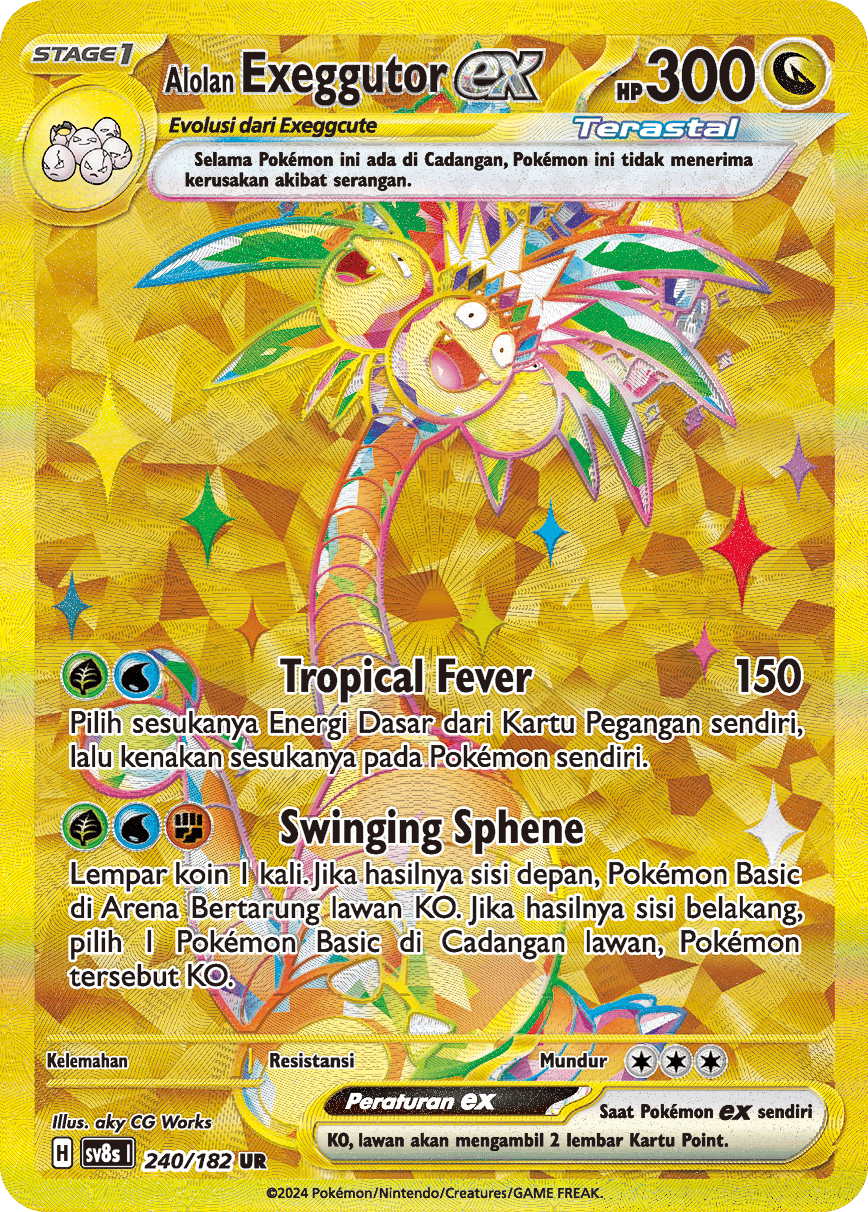 Alolan Exeggutor ex