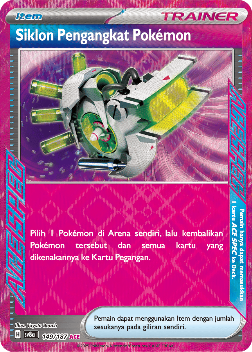Siklon Pengangkat Pokémon