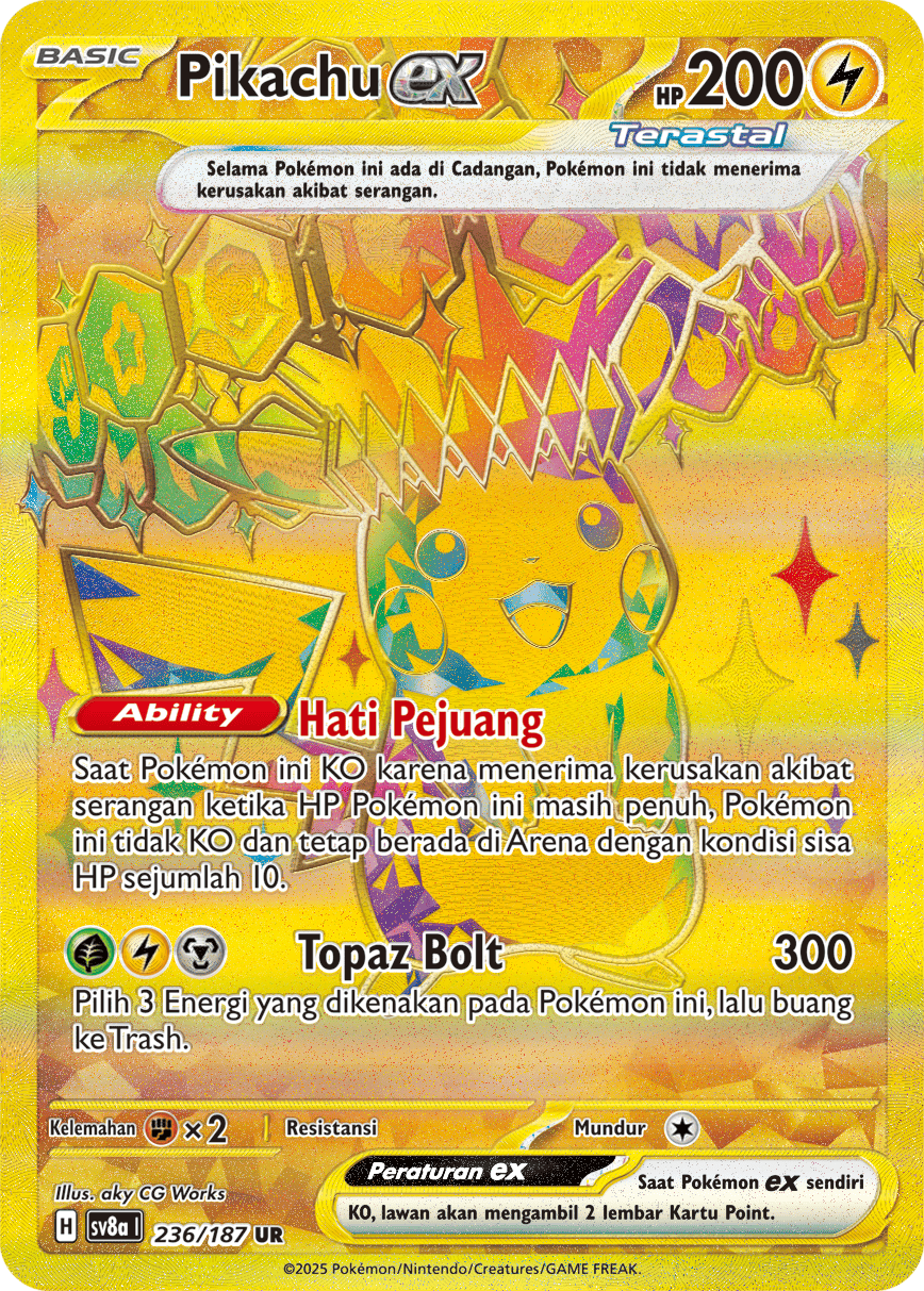 Pikachu ex