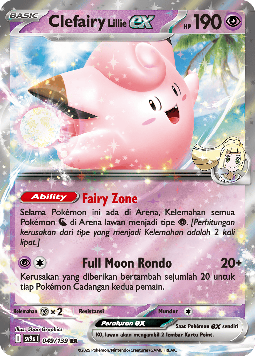 Clefairy <Lillie> ex