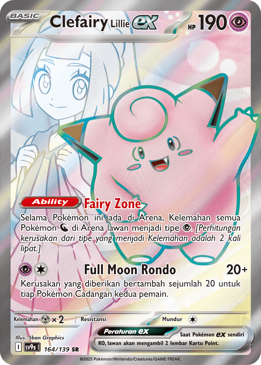 Clefairy <Lillie> ex