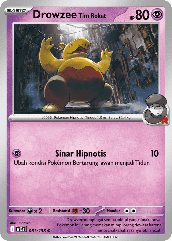 Drowzee <Tim Roket>
