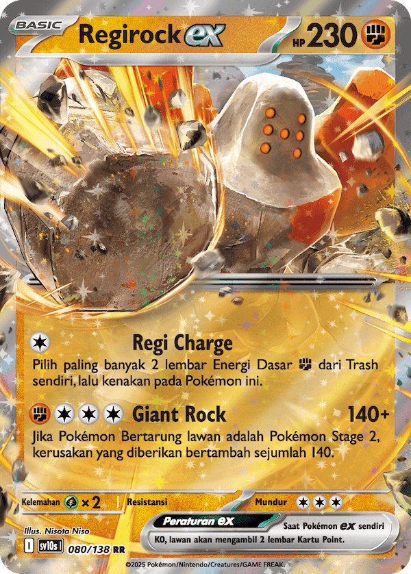 Regirock ex