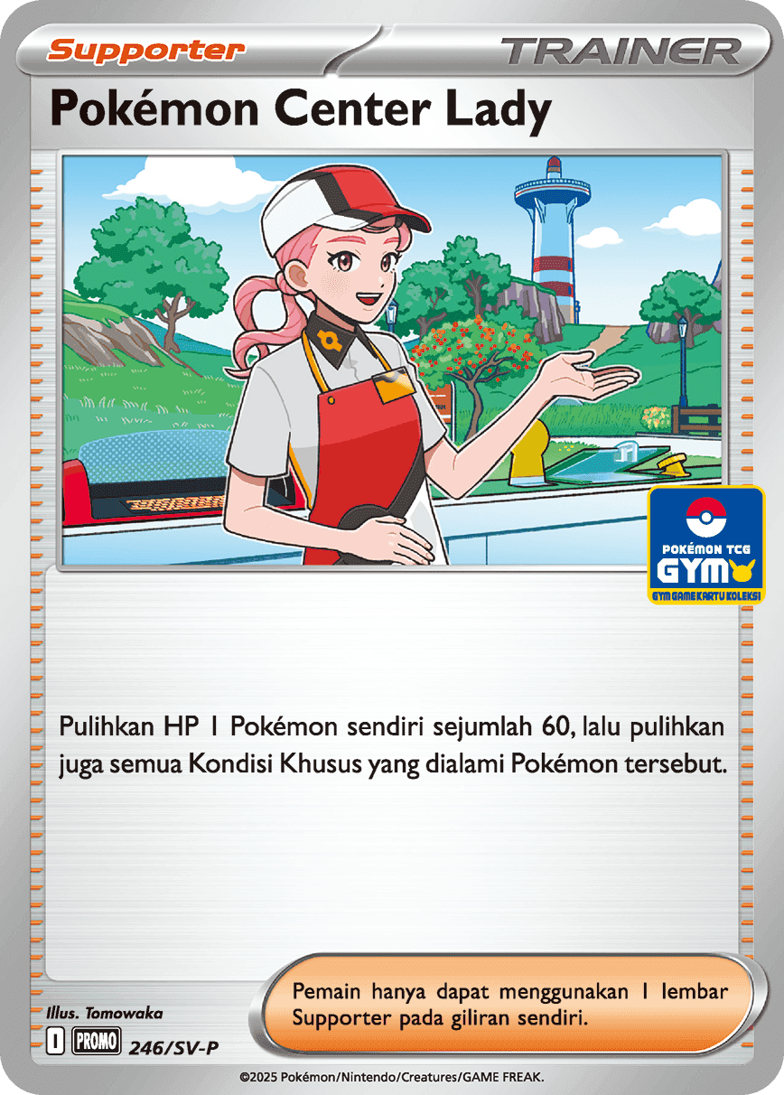 Pokémon Center Lady