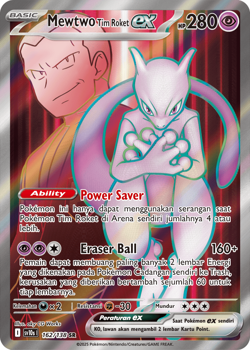 Mewtwo <Tim Roket> ex