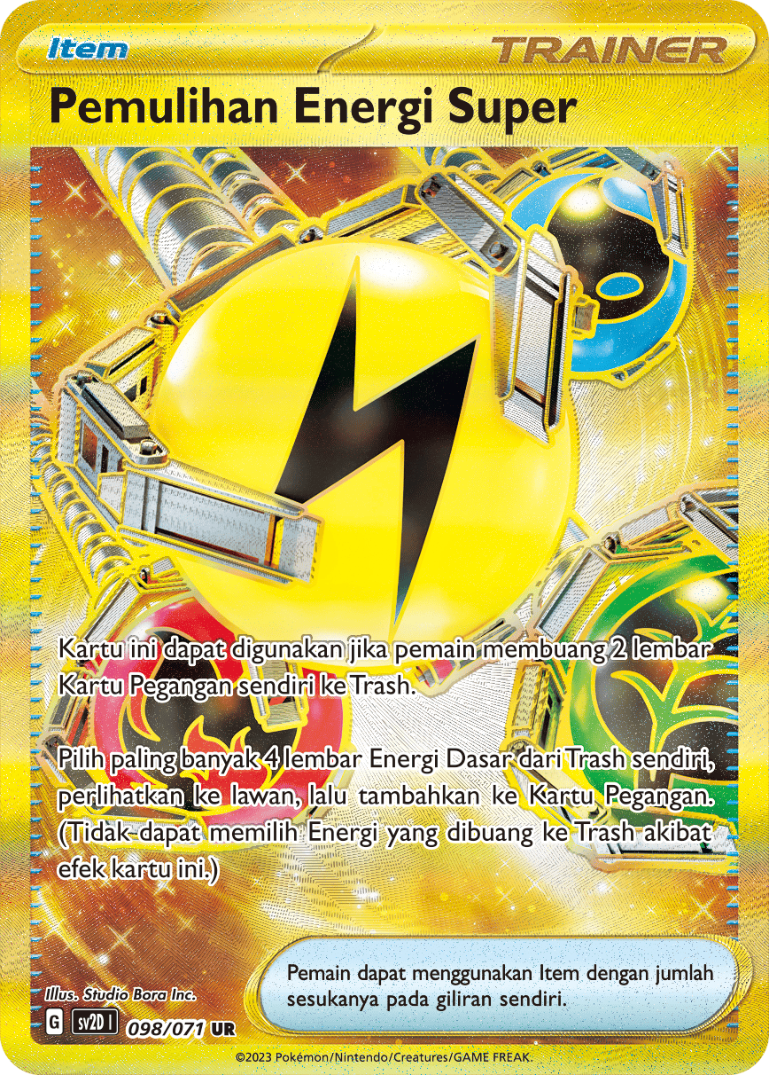 Pemulihan Energi Super