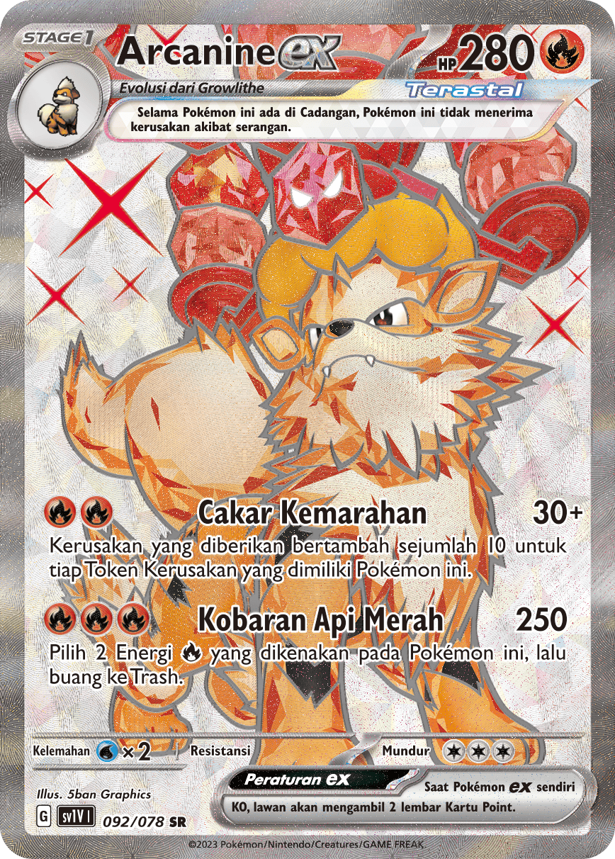 Arcanine ex