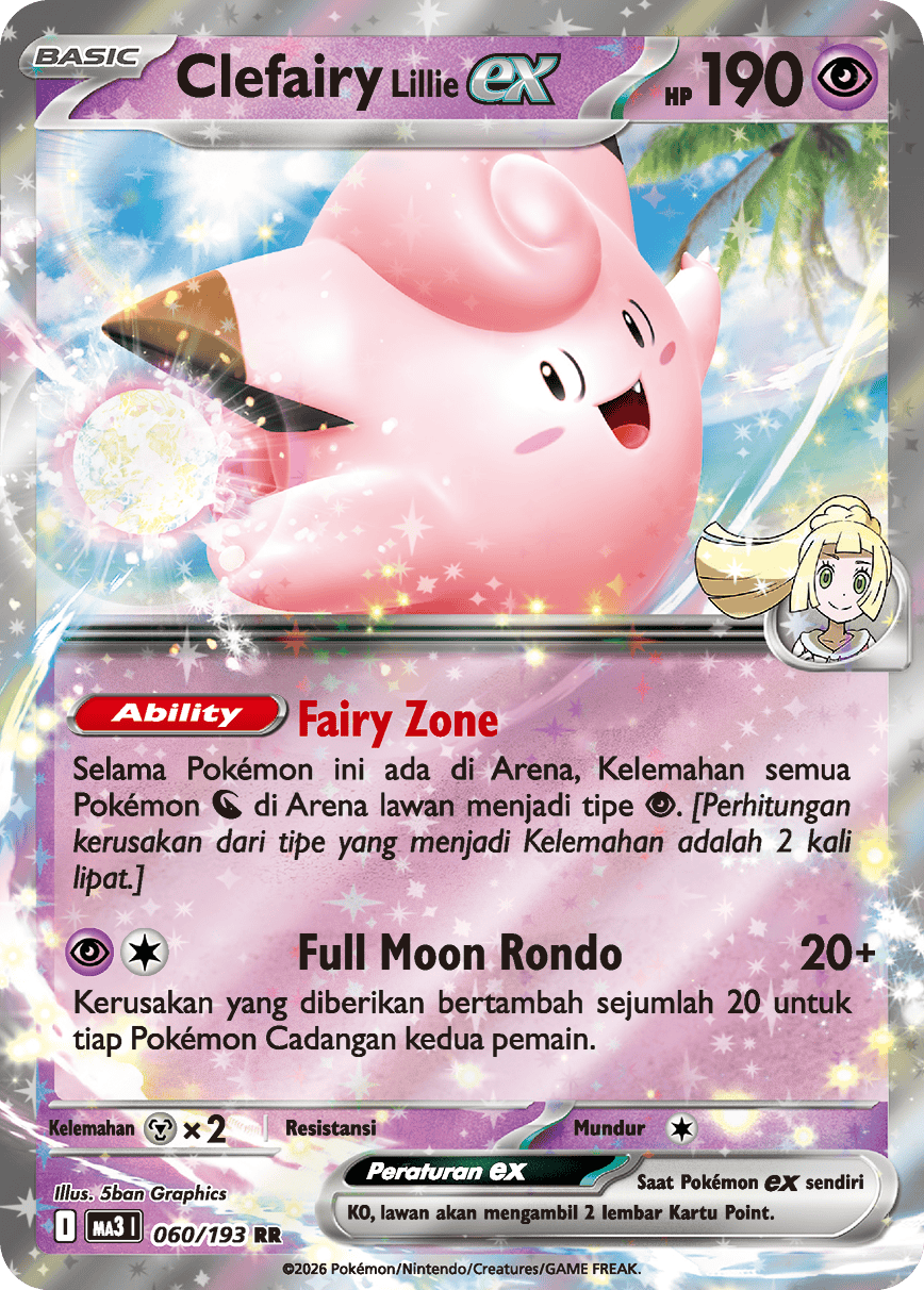 Clefairy <Lillie> ex