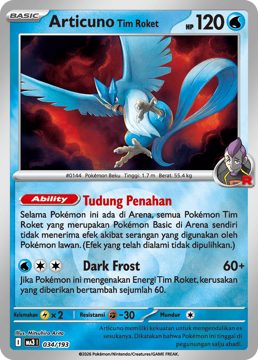 Articuno <Tim Roket>