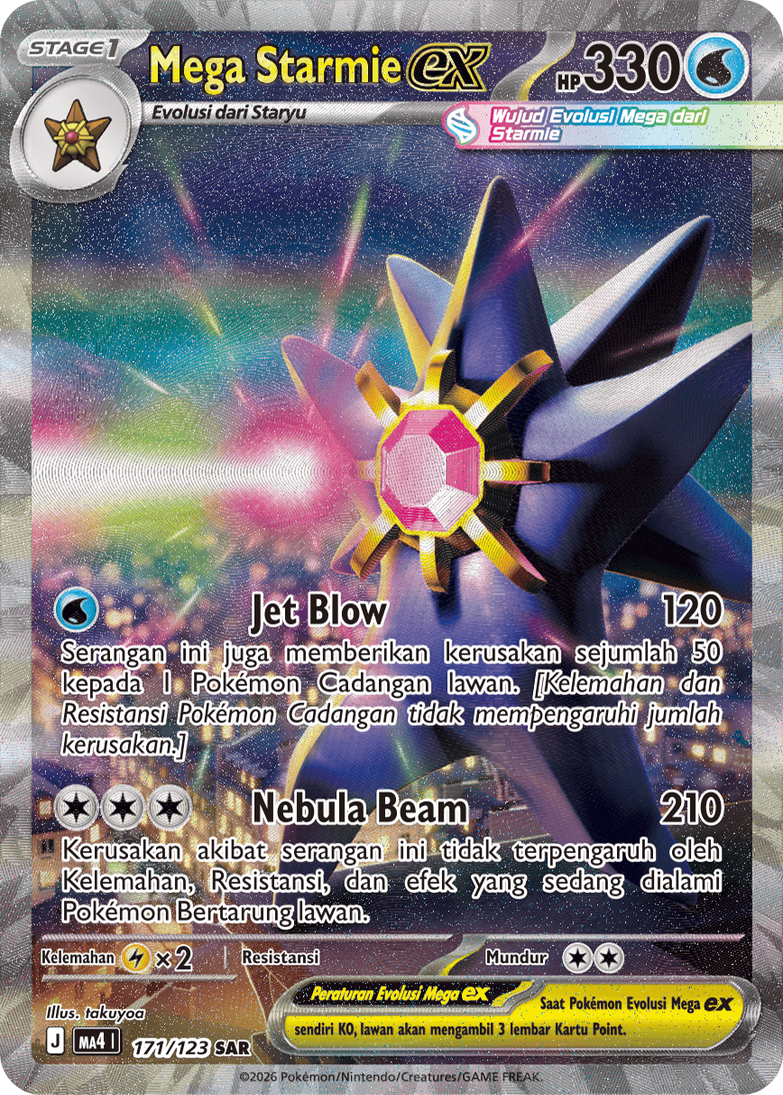 Mega Starmie ex