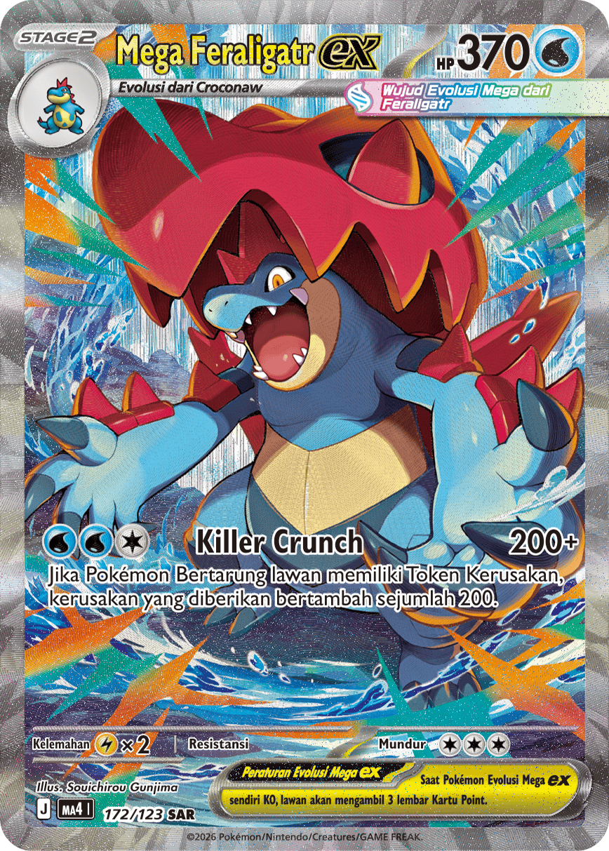 Mega Feraligatr ex