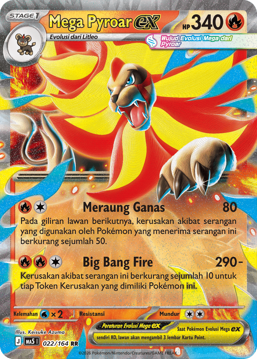 Mega Pyroar ex