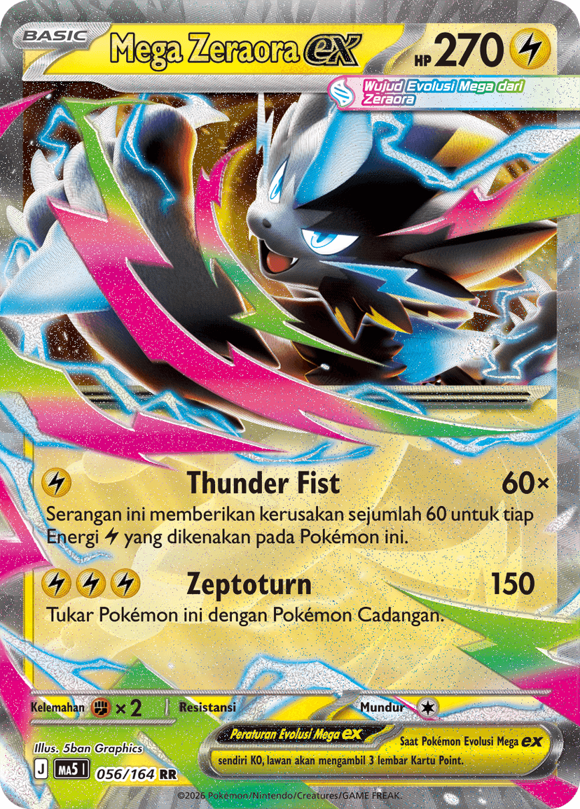 Mega Zeraora ex