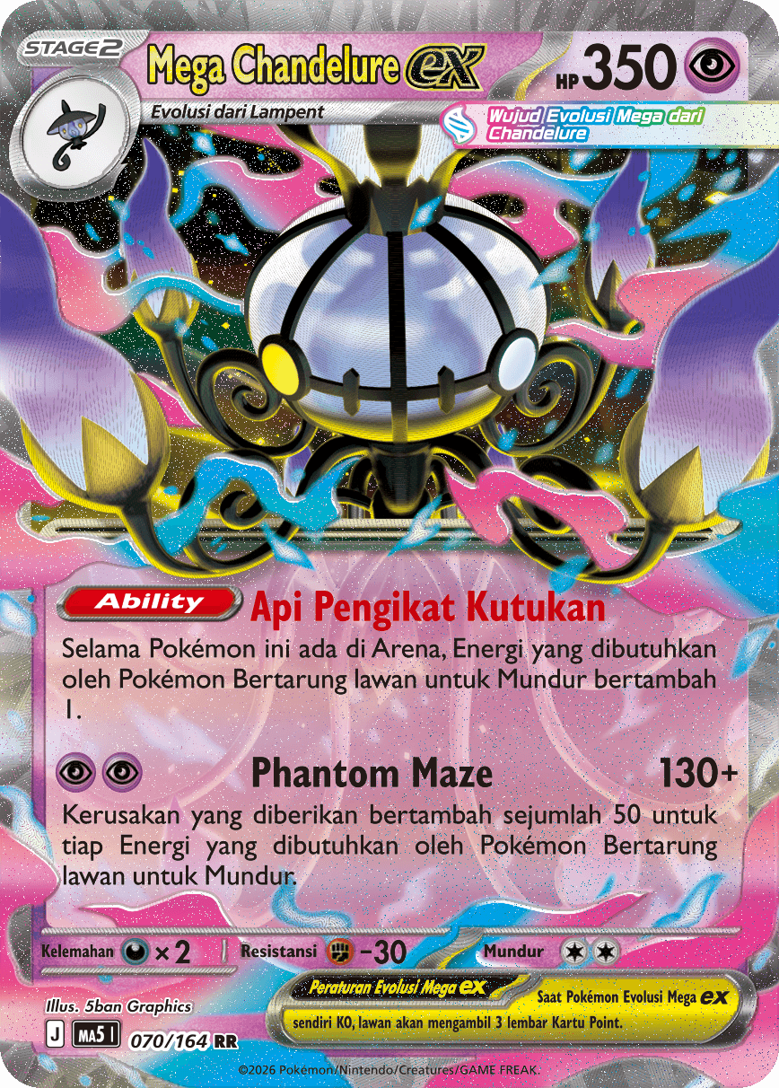 Mega Chandelure ex