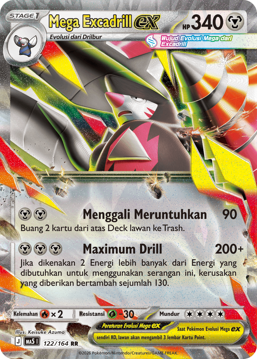 Mega Excadrill ex