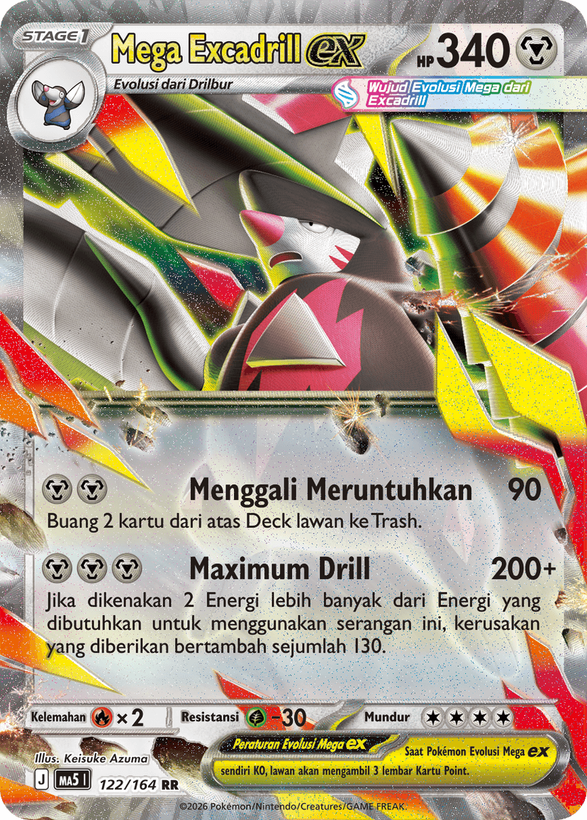 Mega Excadrill ex