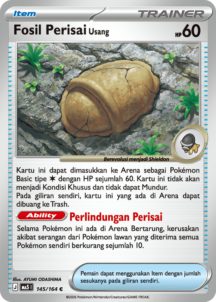 Fosil Perisai Usang