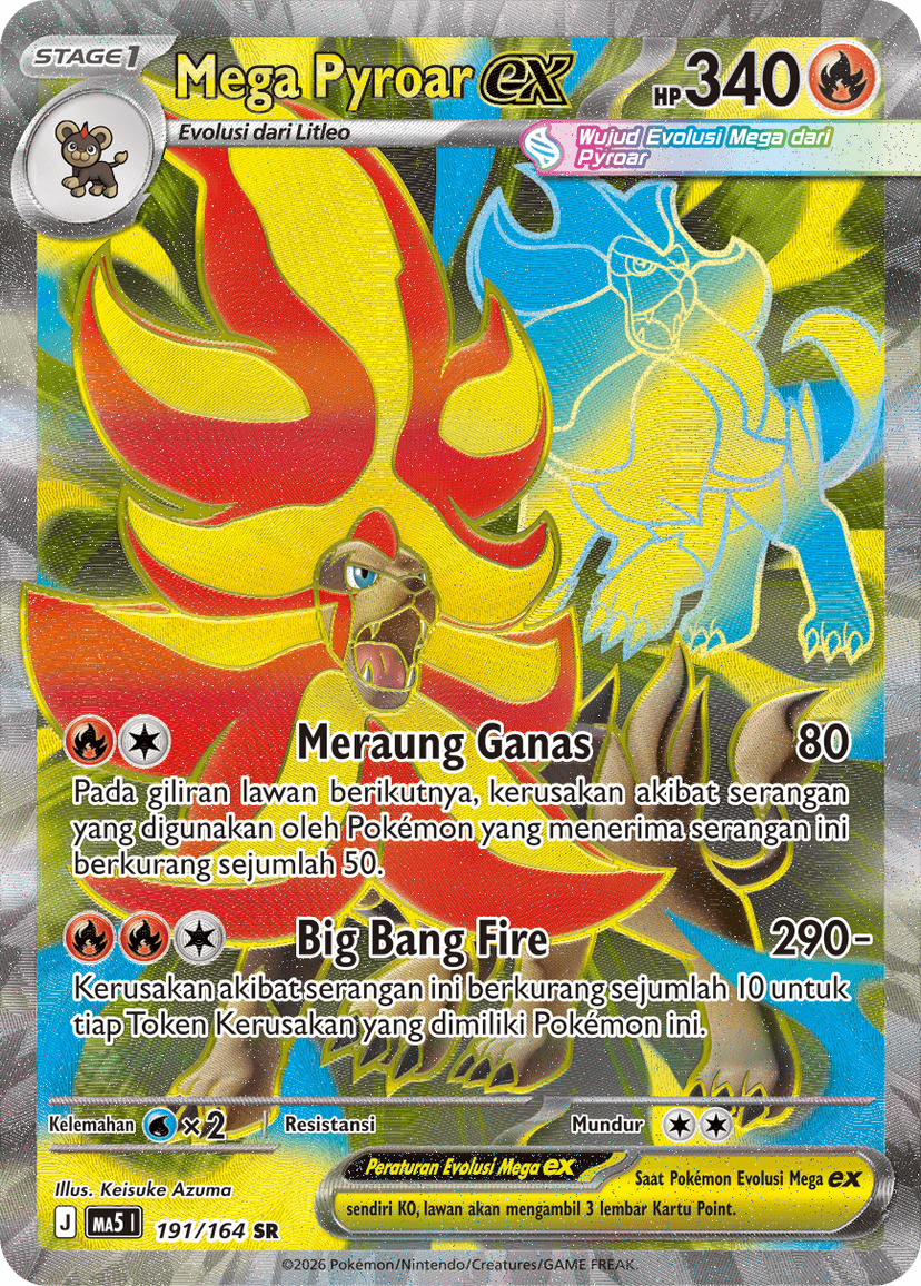 Mega Pyroar ex
