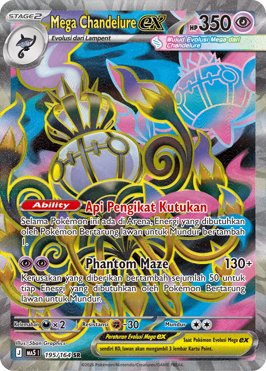 Mega Chandelure ex