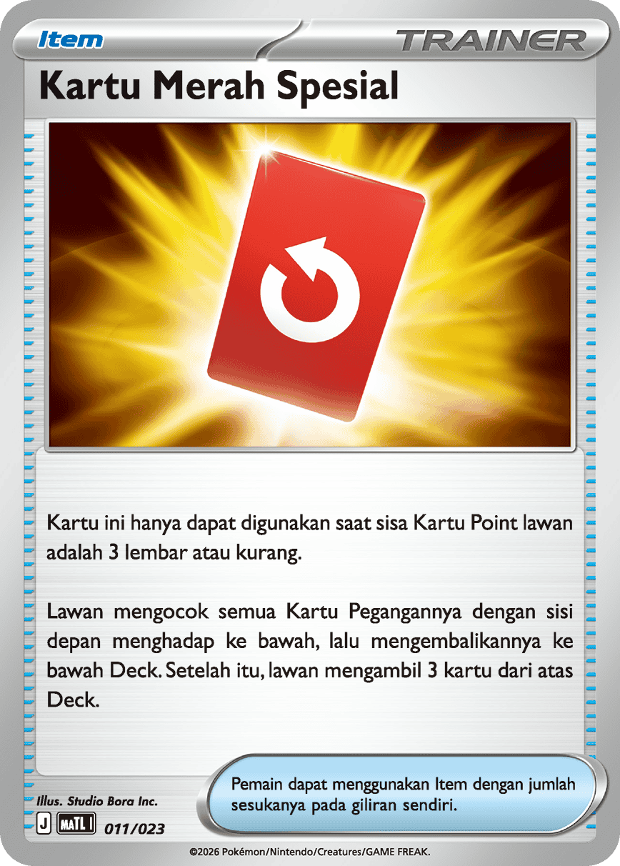 Kartu Merah Spesial