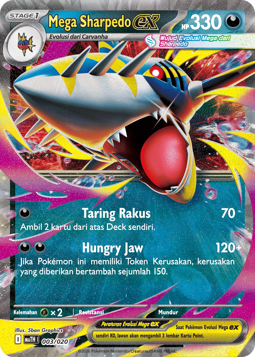 Mega Sharpedo ex
